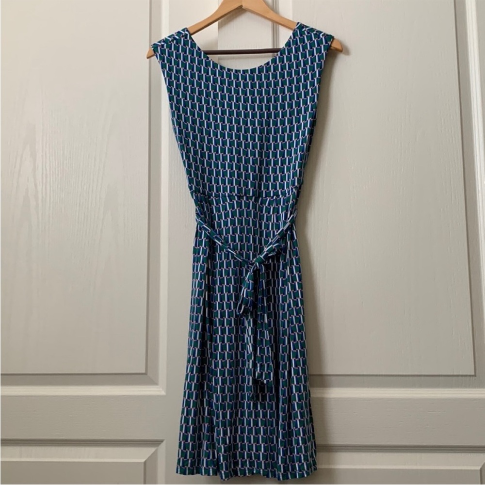 Boden tie waist dress 6p